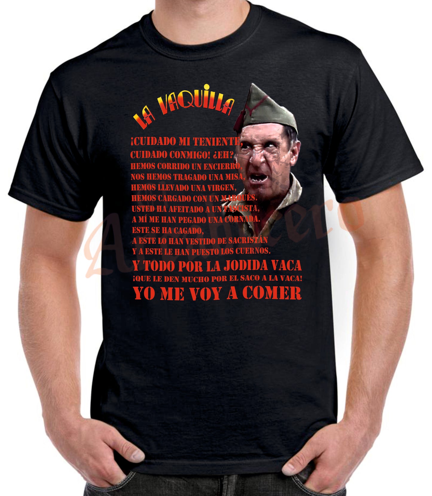 Camiseta película "La Vaquilla".