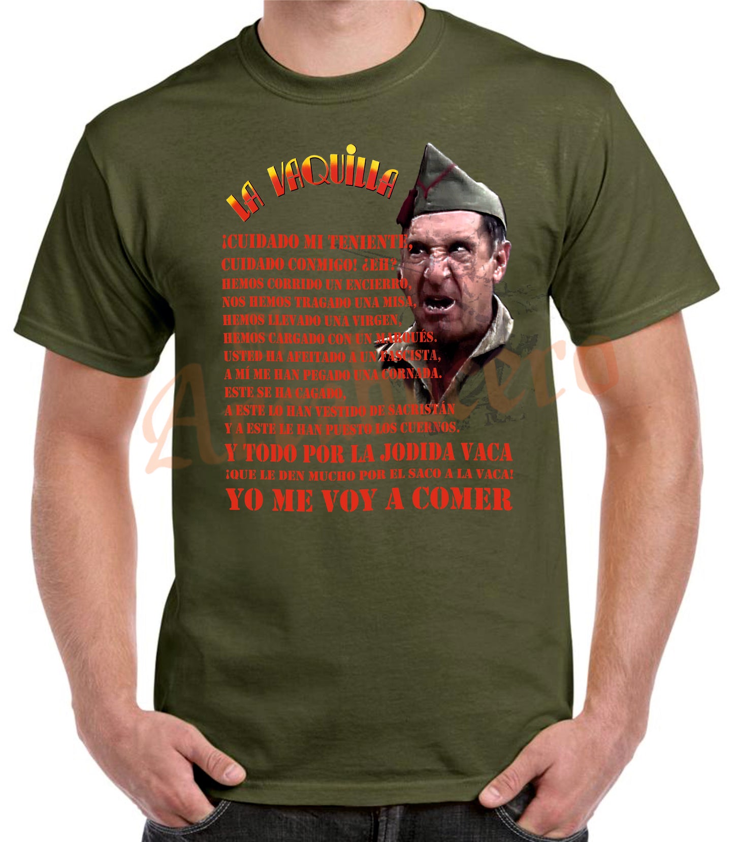 Camiseta película "La Vaquilla".