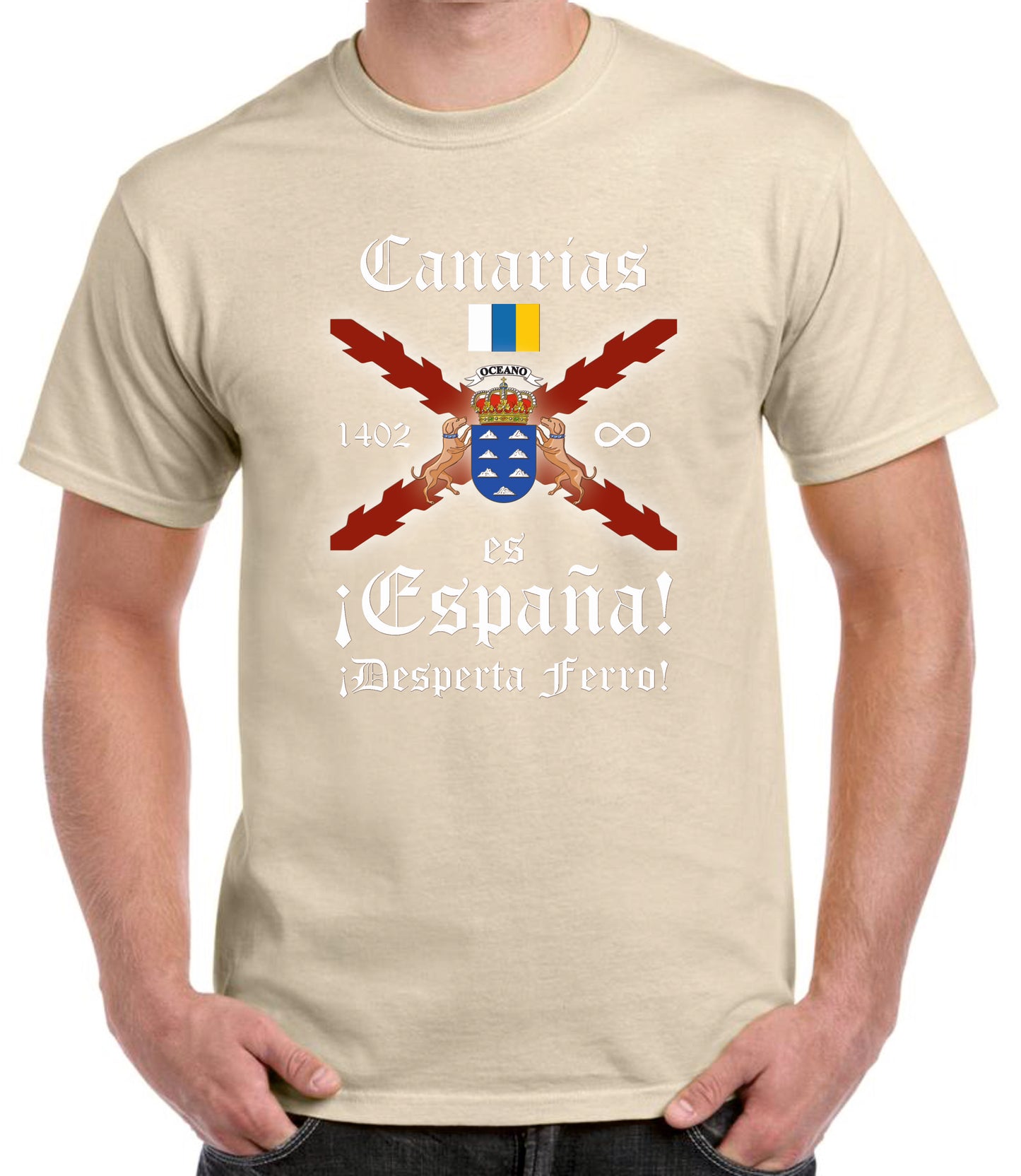 Camiseta Canarias es España.