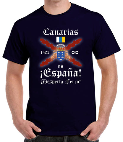 Camiseta Canarias es España.