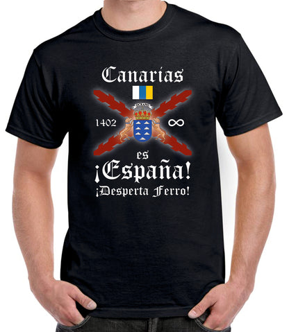 Camiseta Canarias es España.