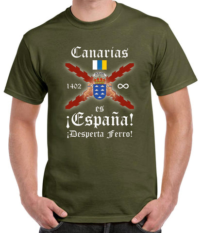 Camiseta Canarias es España.