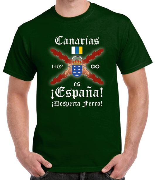 Camiseta Canarias es España.