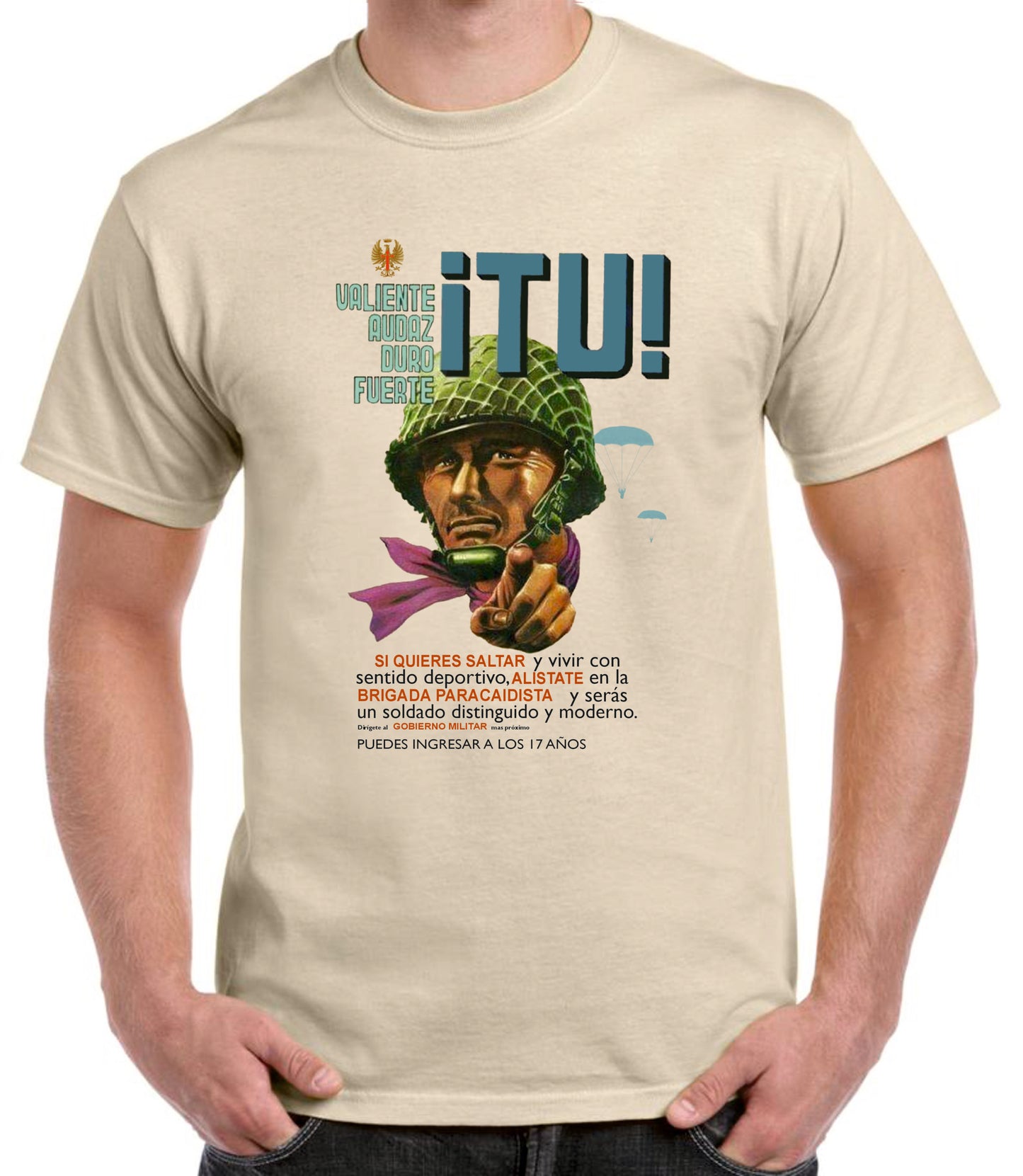 Camiseta BRIPAC alistamiento.