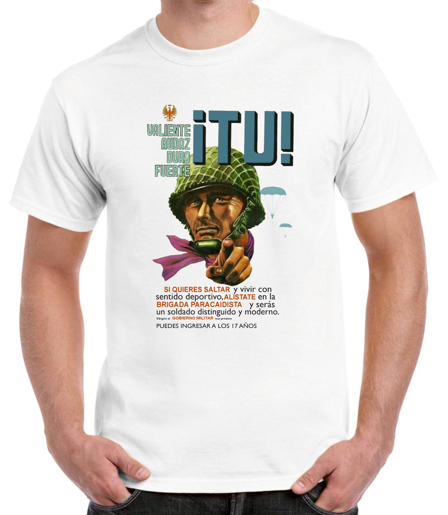 Camiseta BRIPAC alistamiento.