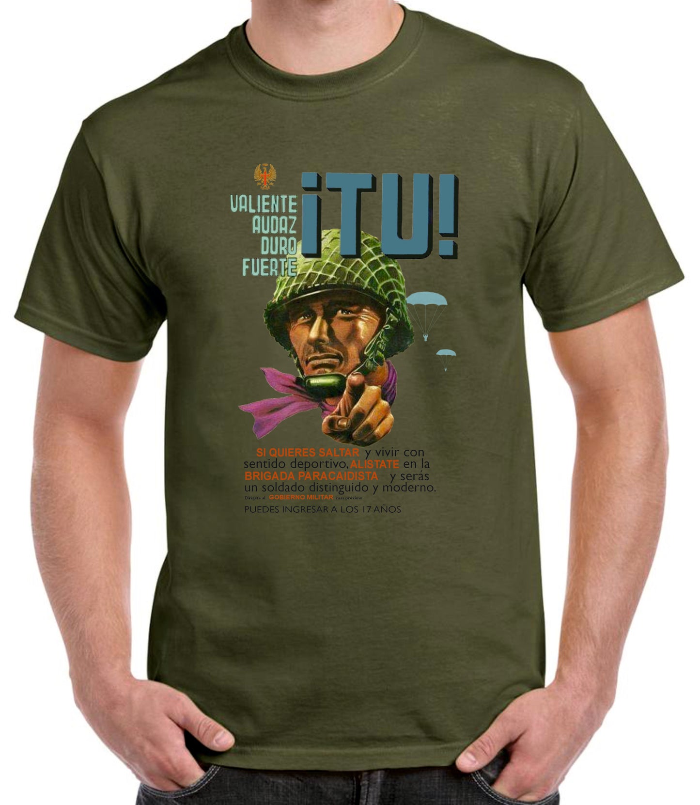 Camiseta BRIPAC alistamiento.