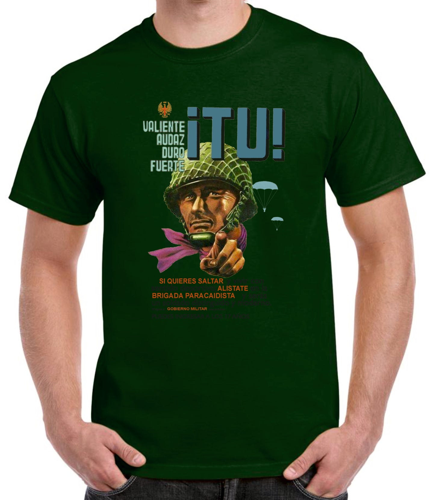 Camiseta BRIPAC alistamiento.