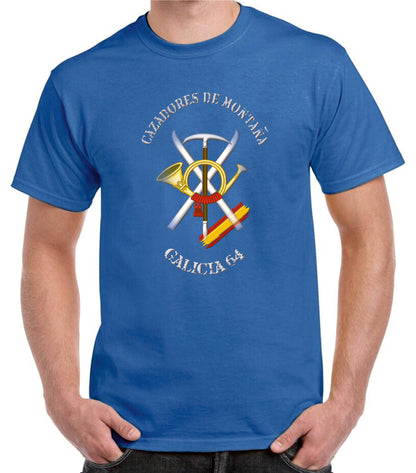 Camiseta Rgto. Cazadores de Montaña "Galicia" n.º 64.