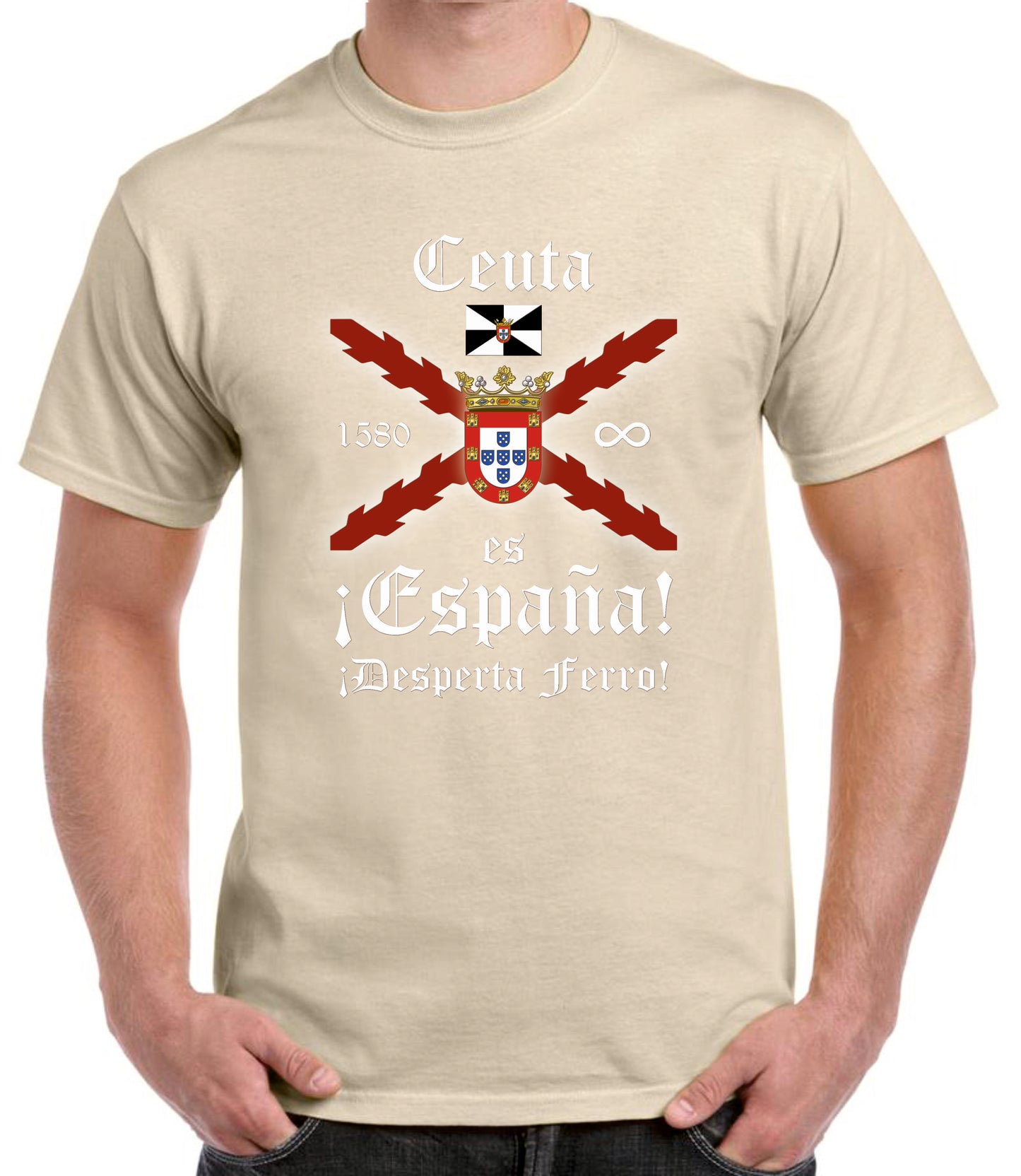 Camiseta Ceuta es España.