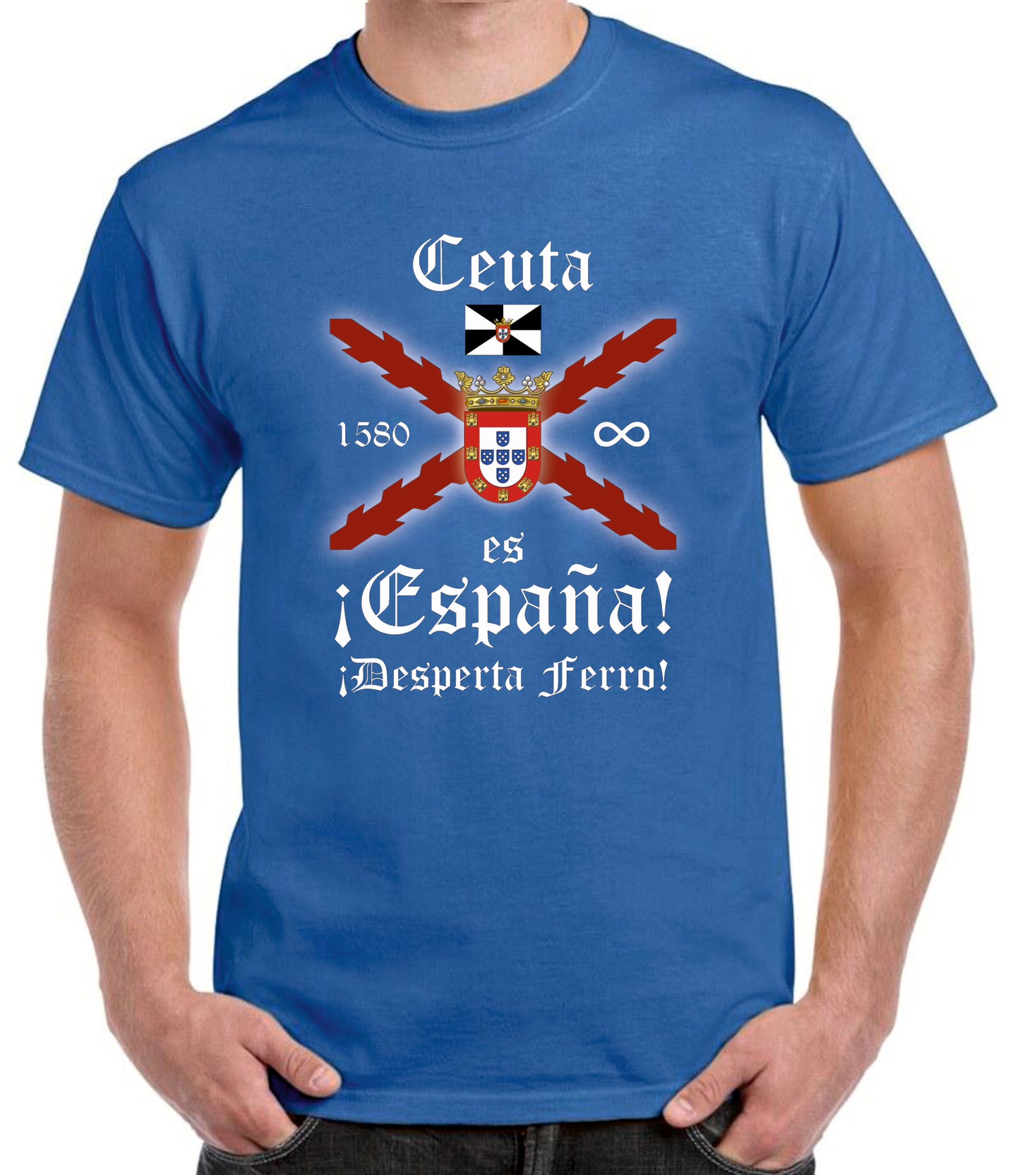 Camiseta Ceuta es España.