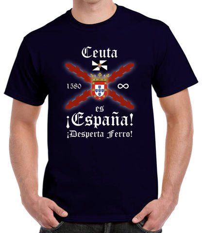 Camiseta Ceuta es España.