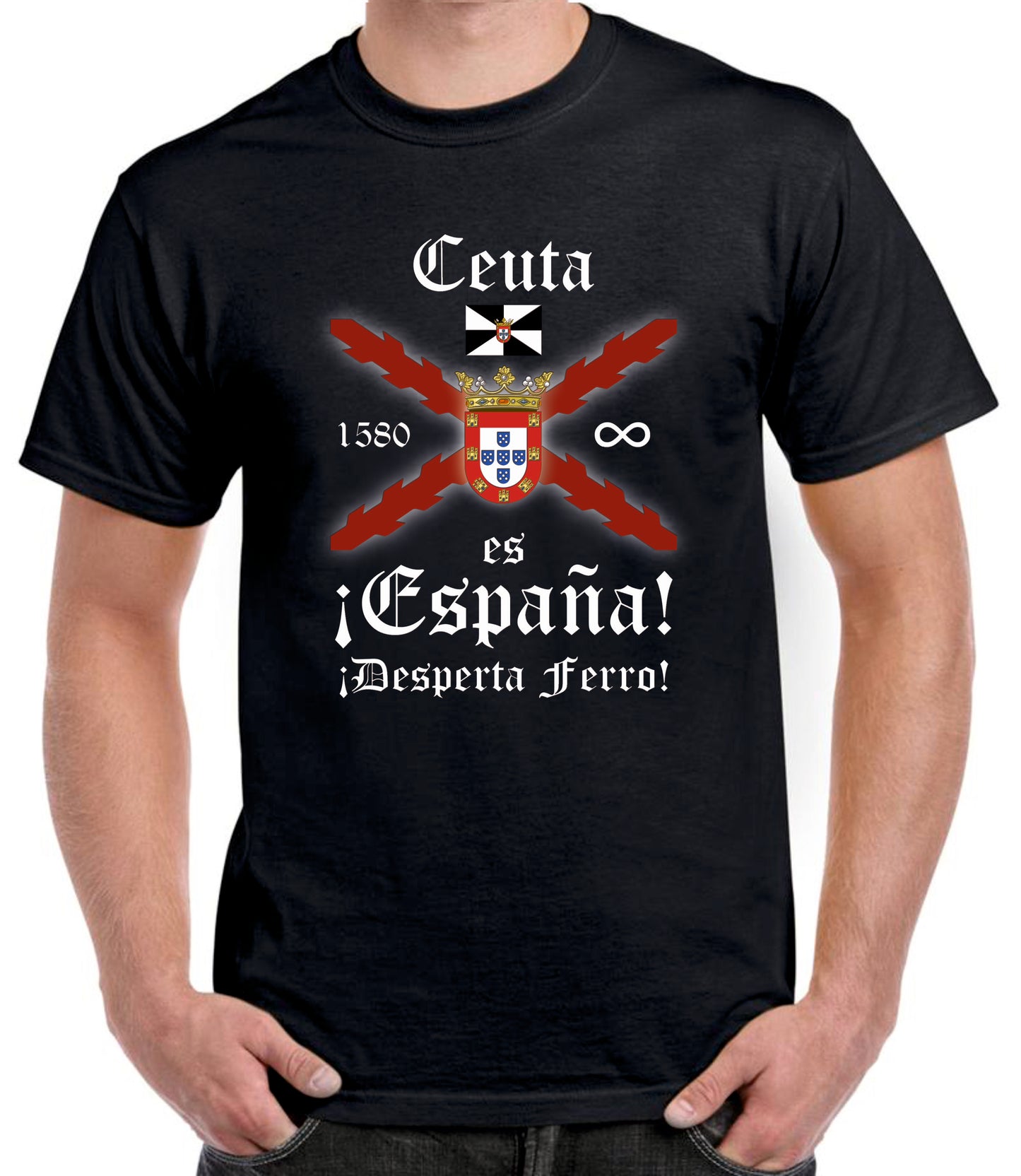 Camiseta Ceuta es España.