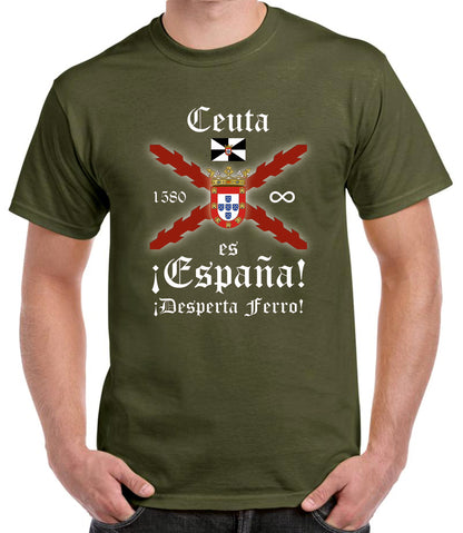 Camiseta Ceuta es España.