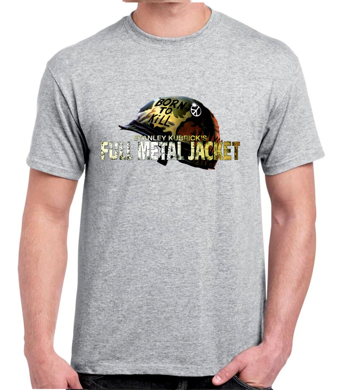 Camiseta "Chaqueta metálica".