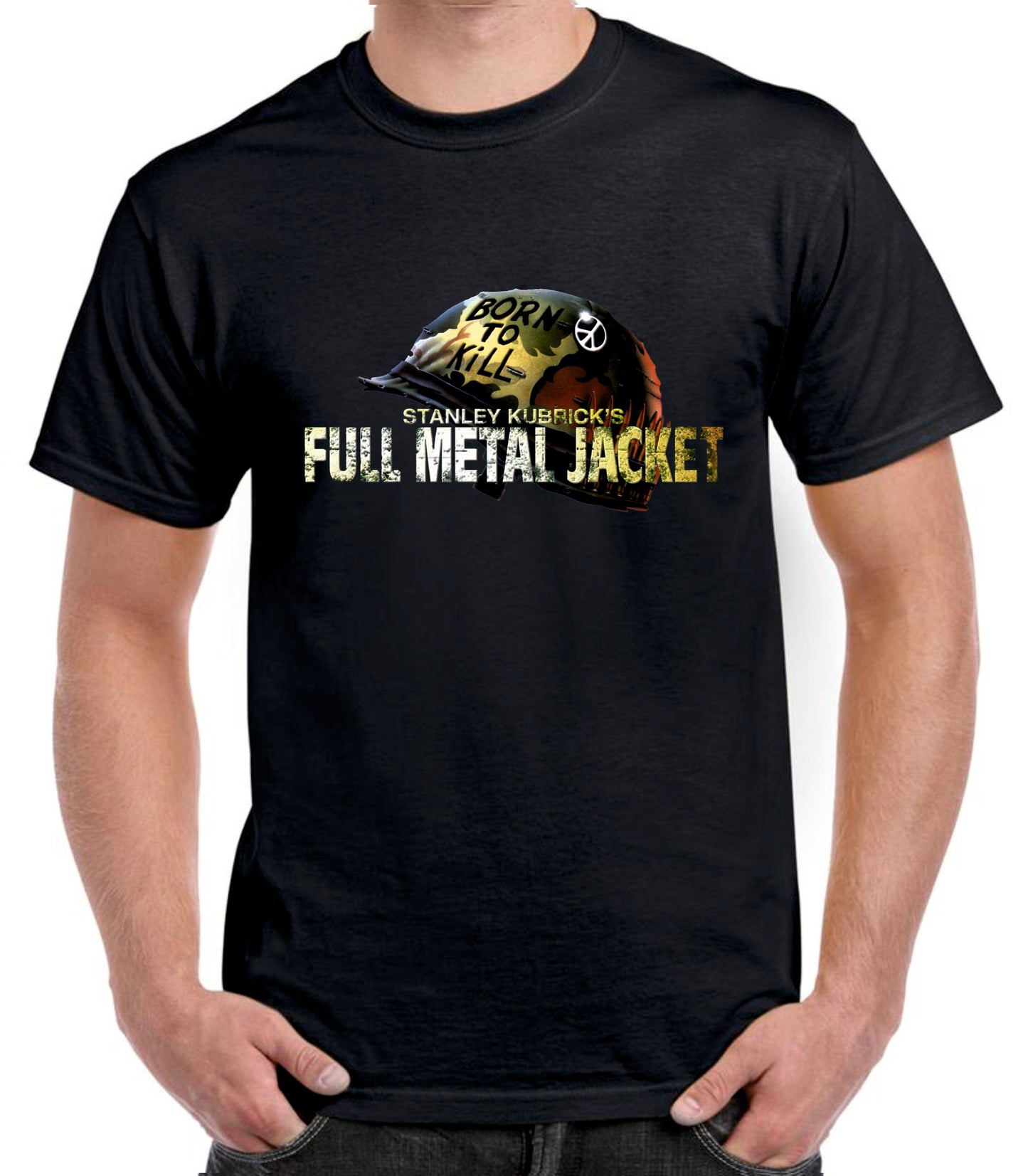 Camiseta "Chaqueta metálica".