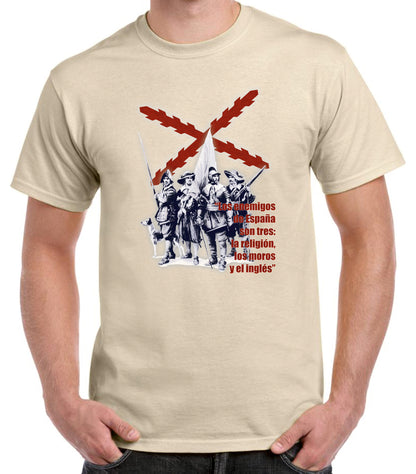 Camiseta cita Tercios Españoles.