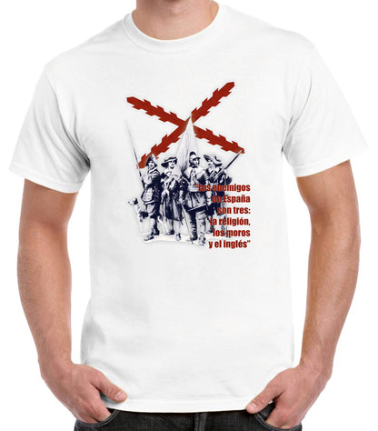Camiseta cita Tercios Españoles.