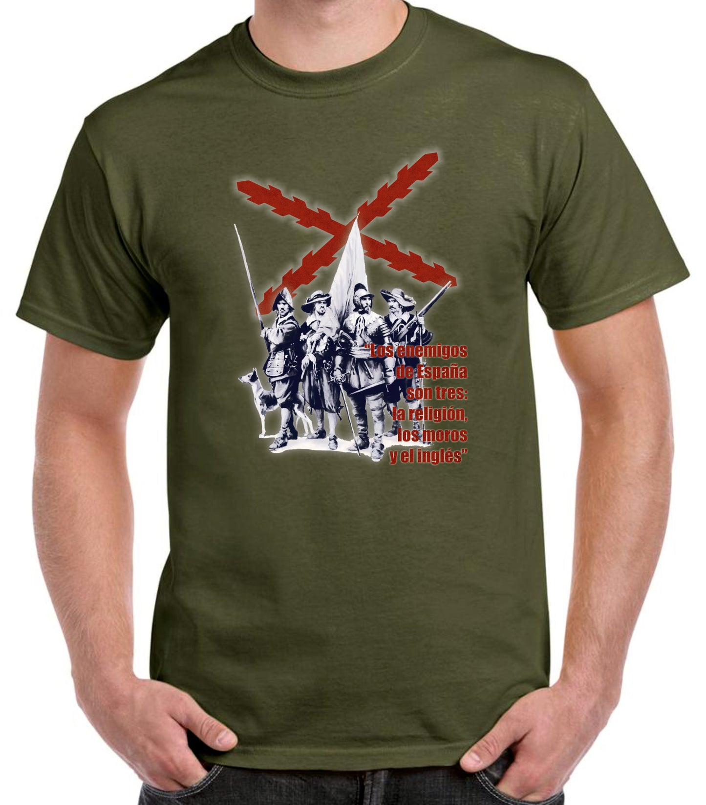 Camiseta cita Tercios Españoles.