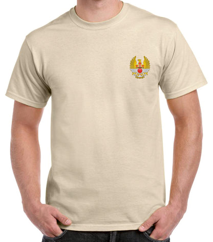 Camiseta emblema tres ejércitos.