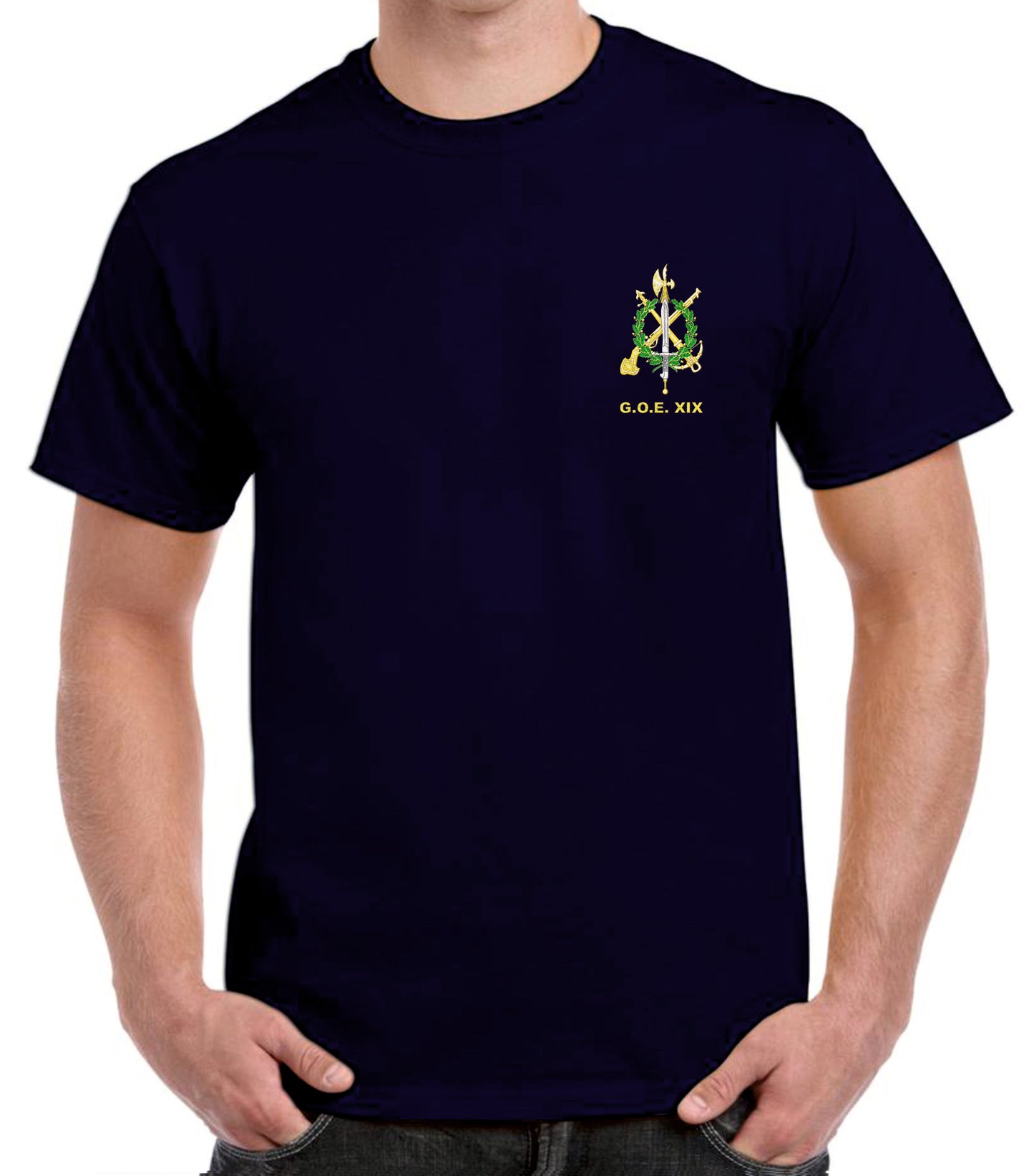 Camiseta BOEL emblema.