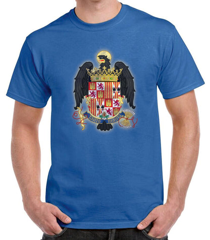 Camiseta escudo armas Reyes Católicos.