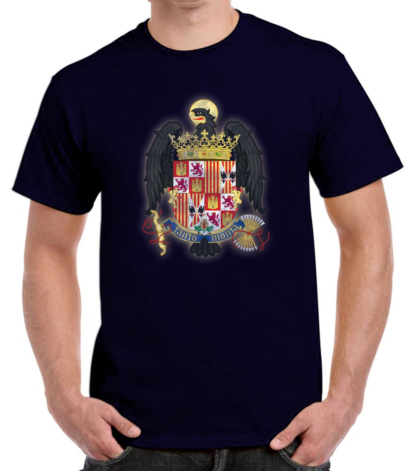 Camiseta escudo armas Reyes Católicos.