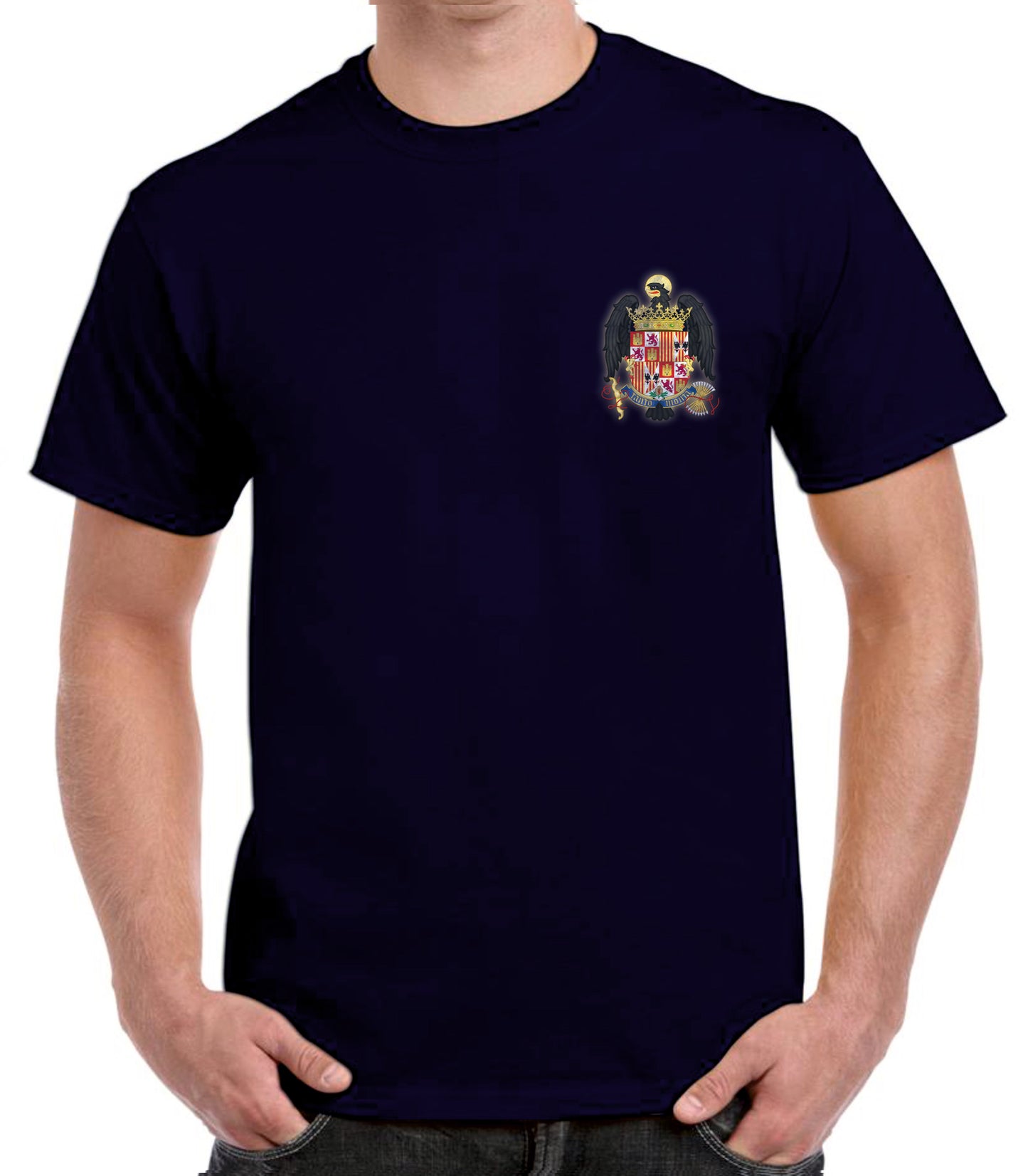 Camiseta escudo armas Reyes Católicos.