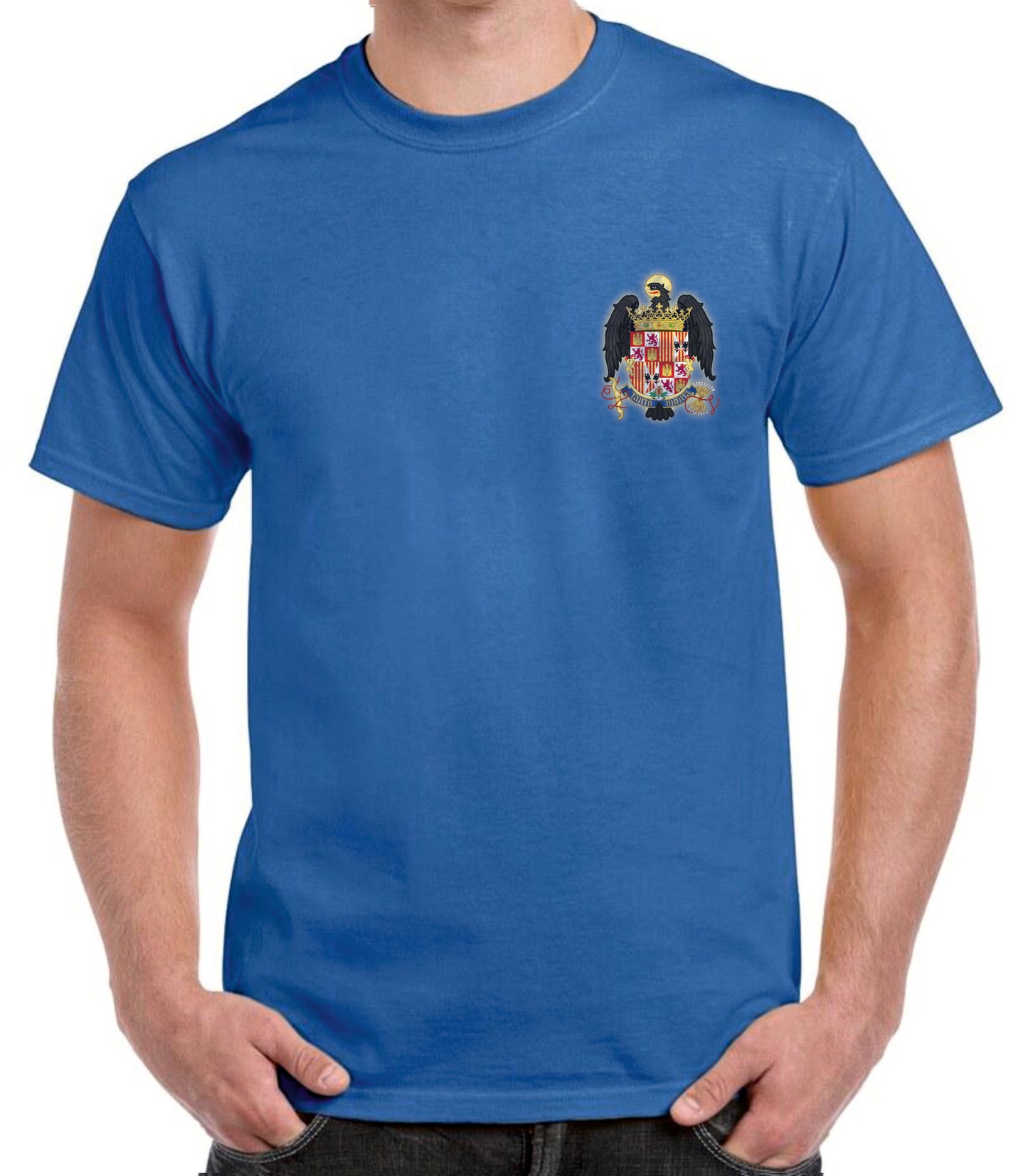 Camiseta escudo armas Reyes Católicos.