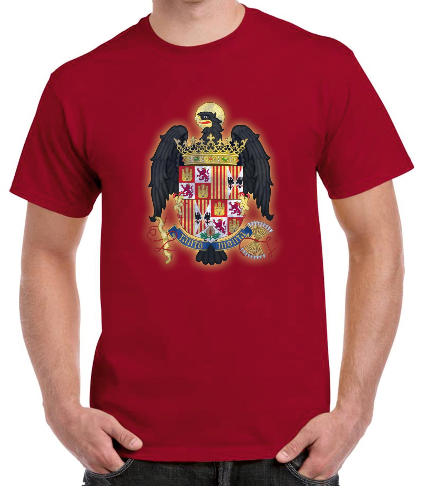 Camiseta escudo armas Reyes Católicos.