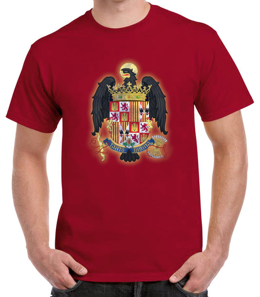 Camiseta escudo armas Reyes Católicos.