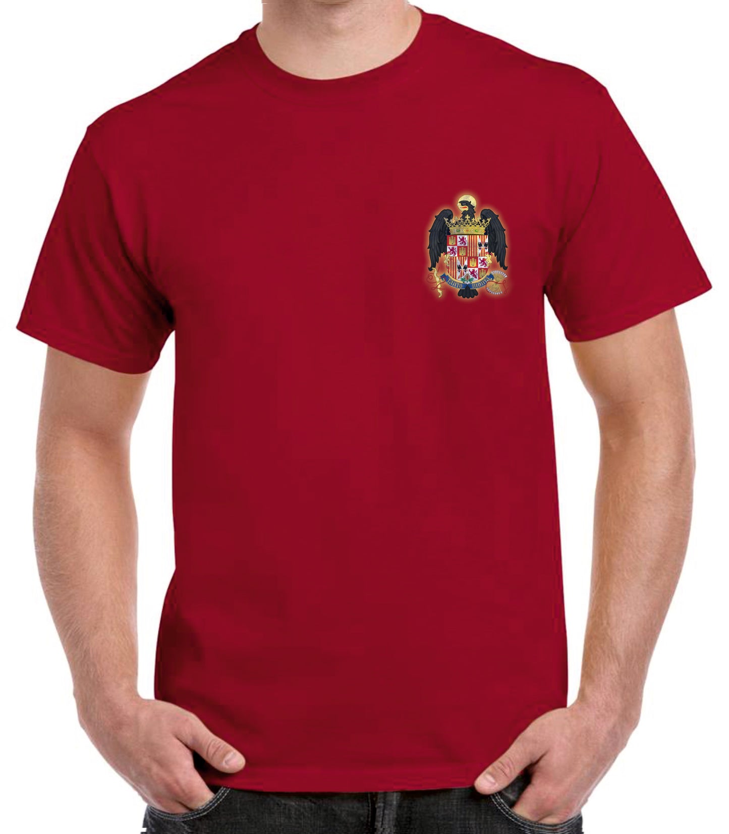 Camiseta escudo armas Reyes Católicos.