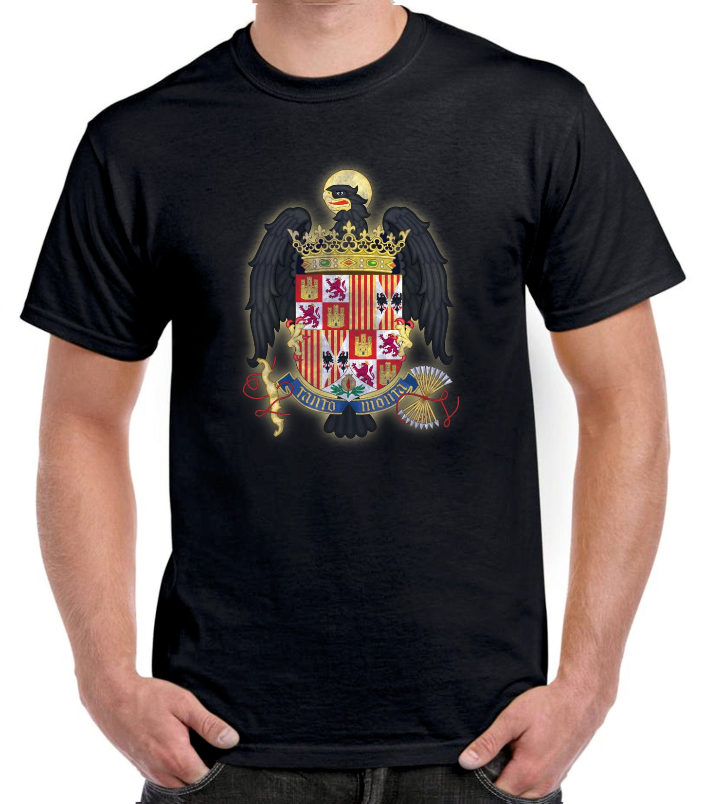 Camiseta escudo armas Reyes Católicos.