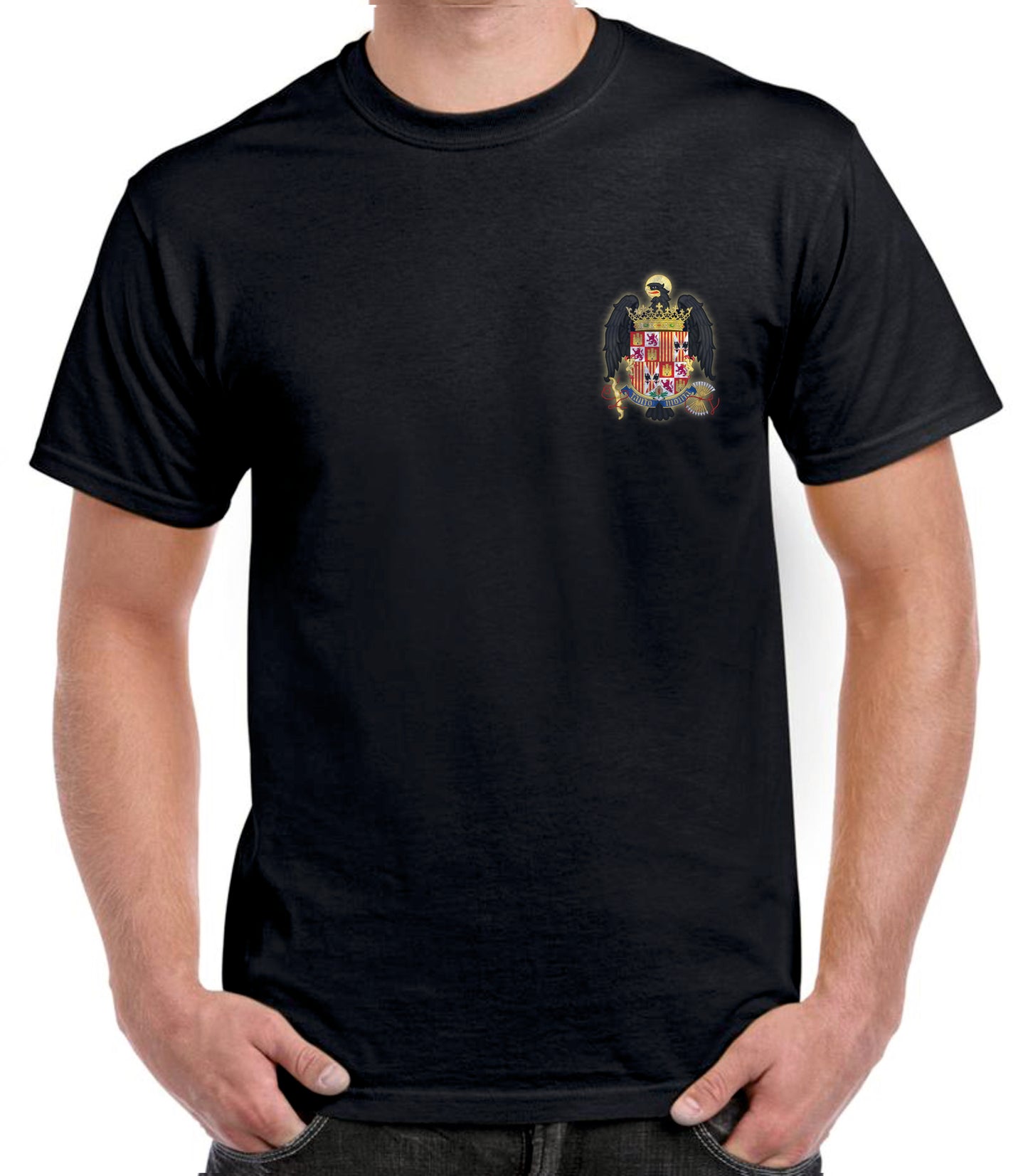 Camiseta escudo armas Reyes Católicos.