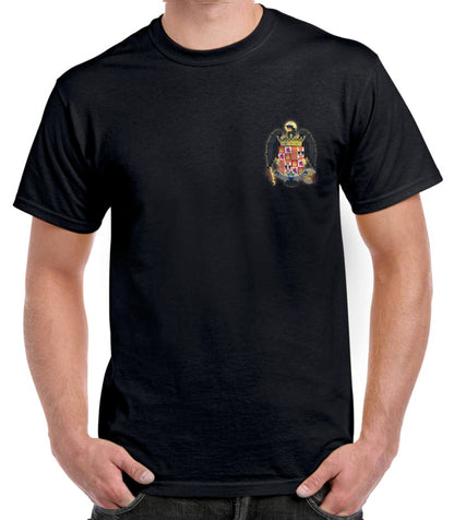 Camiseta escudo armas Reyes Católicos.