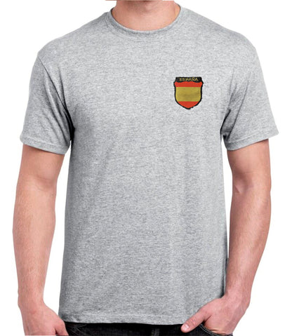 Camiseta escudo División Azul imitación bordado.