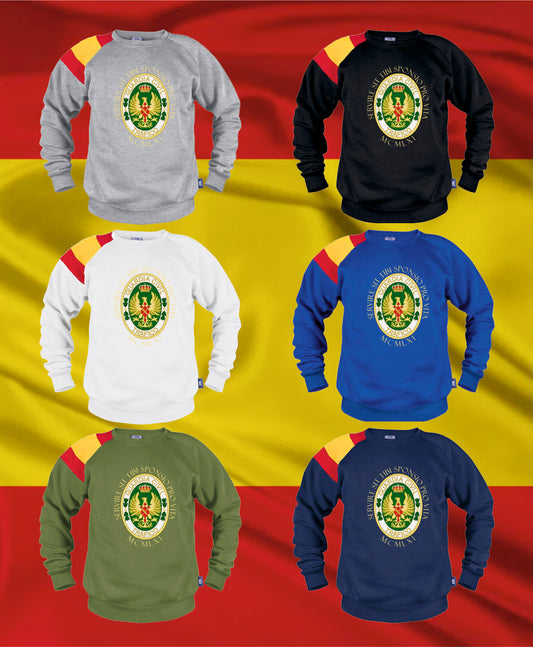 Sudadera España GUARDIA CIVIL Tráfico lema.