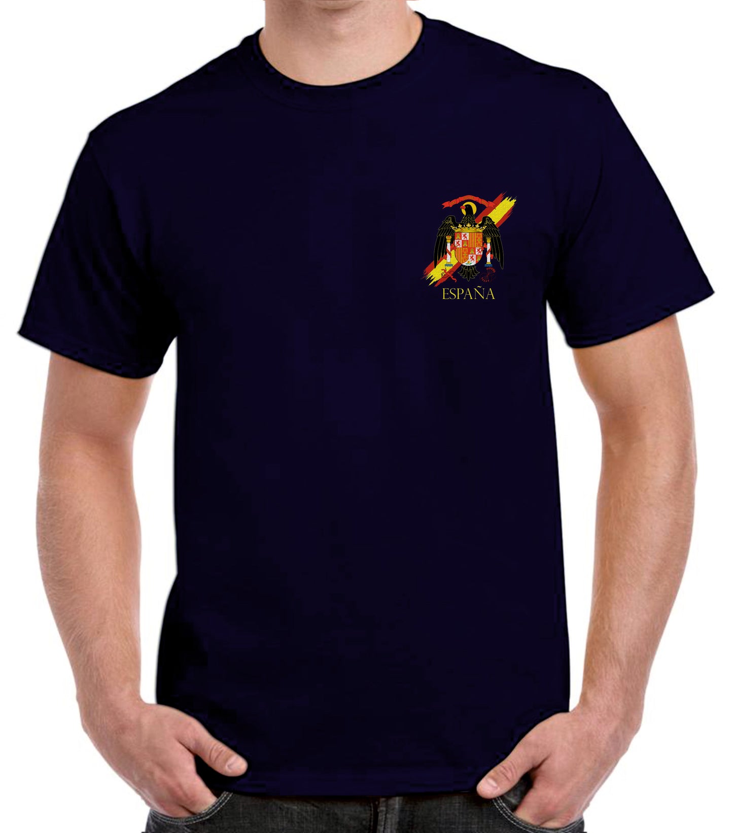 Camiseta escudo bandera España (1977/81).
