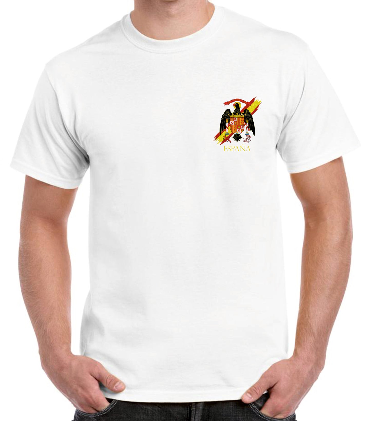 Camiseta escudo bandera España (1977/81).