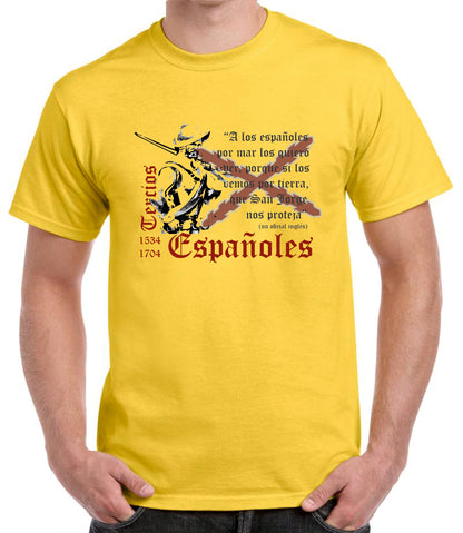 Camiseta cita Tercios Españoles.