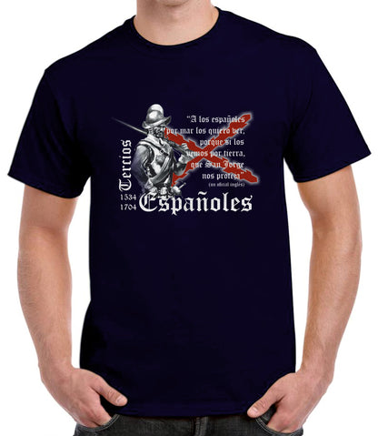 Camiseta cita Tercios Españoles.