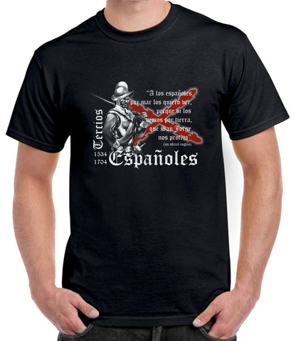Camiseta cita Tercios Españoles.