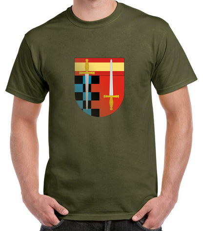 Camiseta Reservistas Voluntarios escudo.