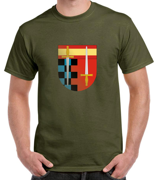 Camiseta Reservistas Voluntarios escudo.