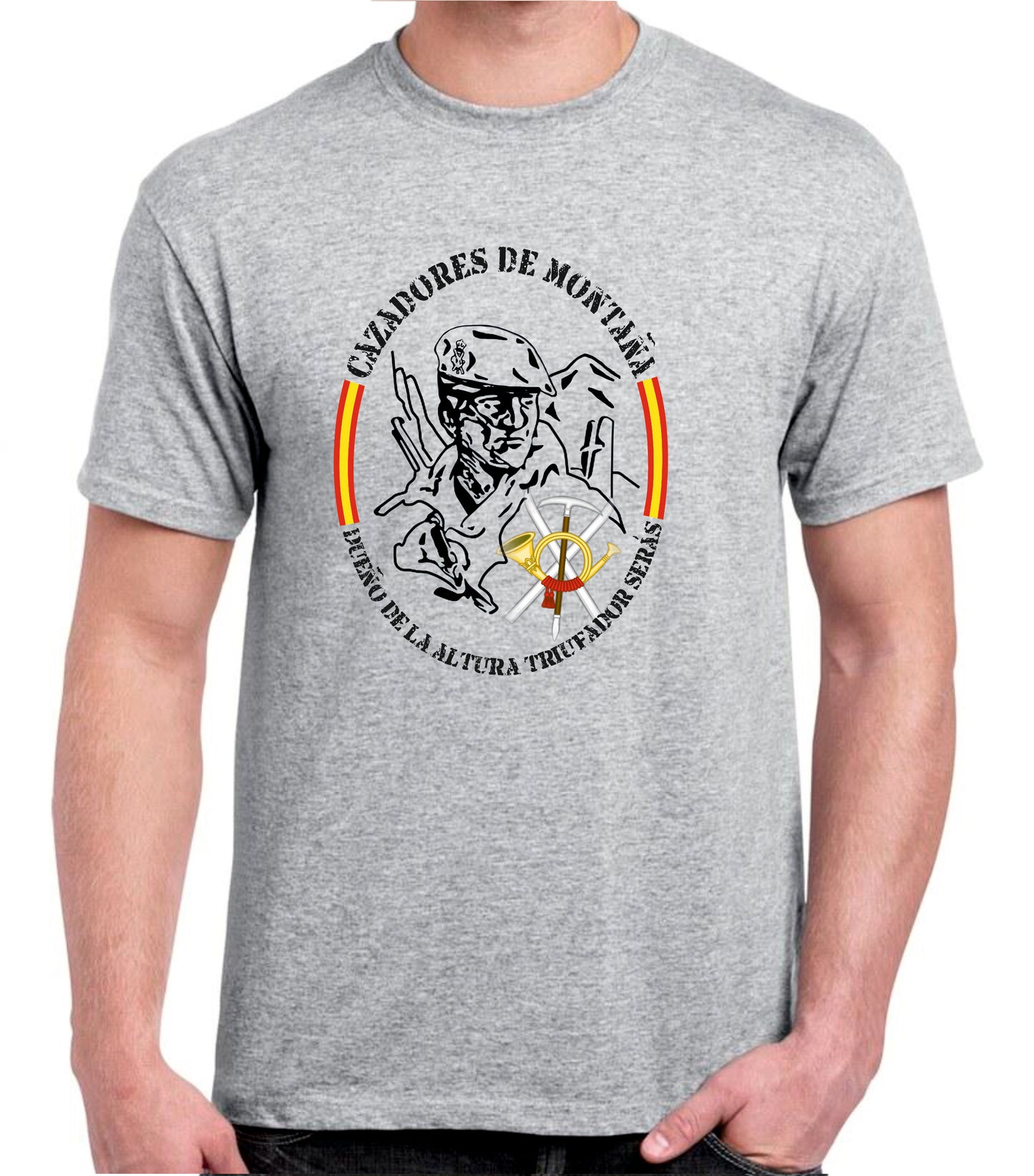 Camiseta Cazadores de montaña.
