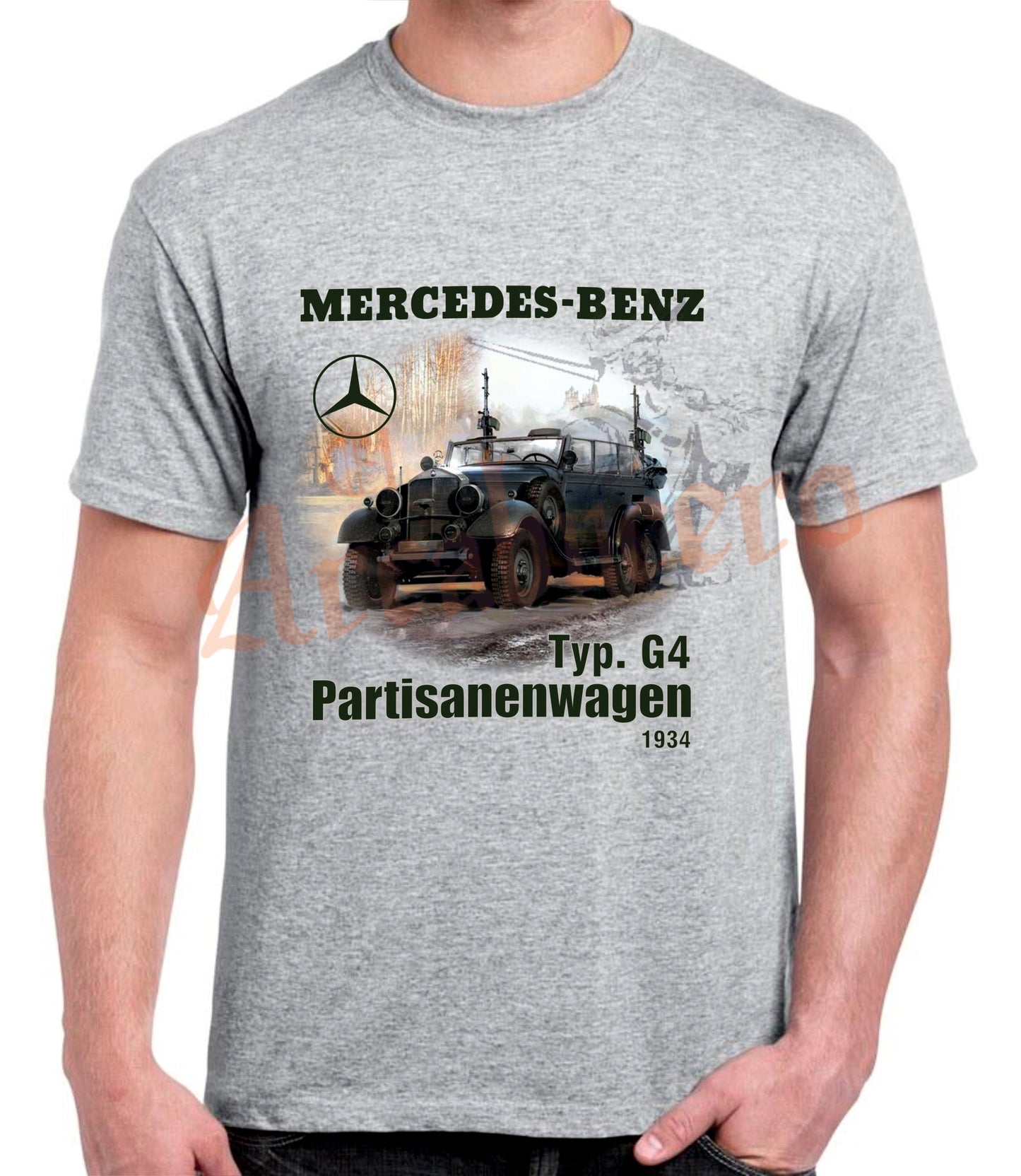 Camiseta ALEMANIA MERCEDES-BENZ Type G4.