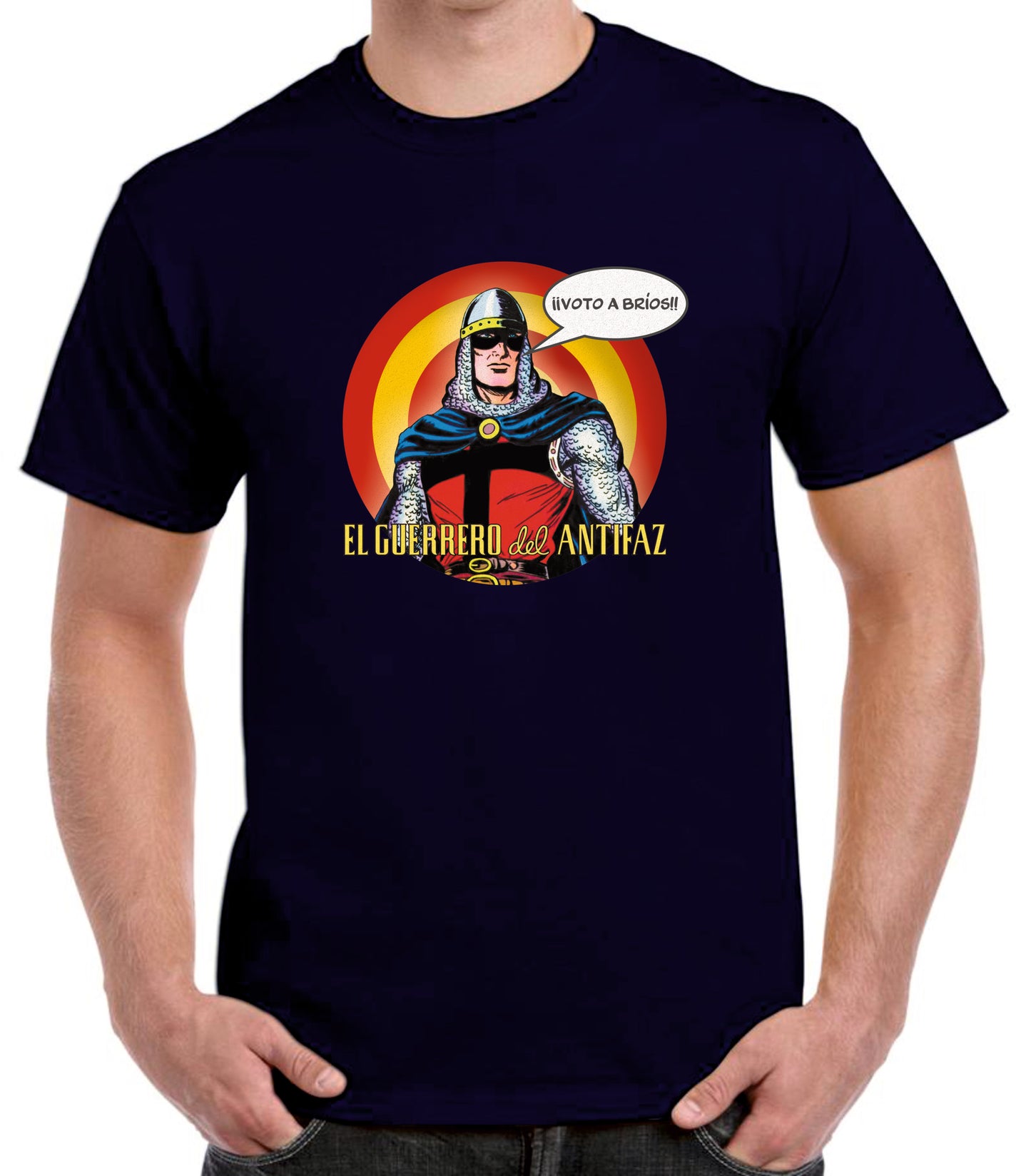 Camiseta escudo Guerrero del Antifaz.