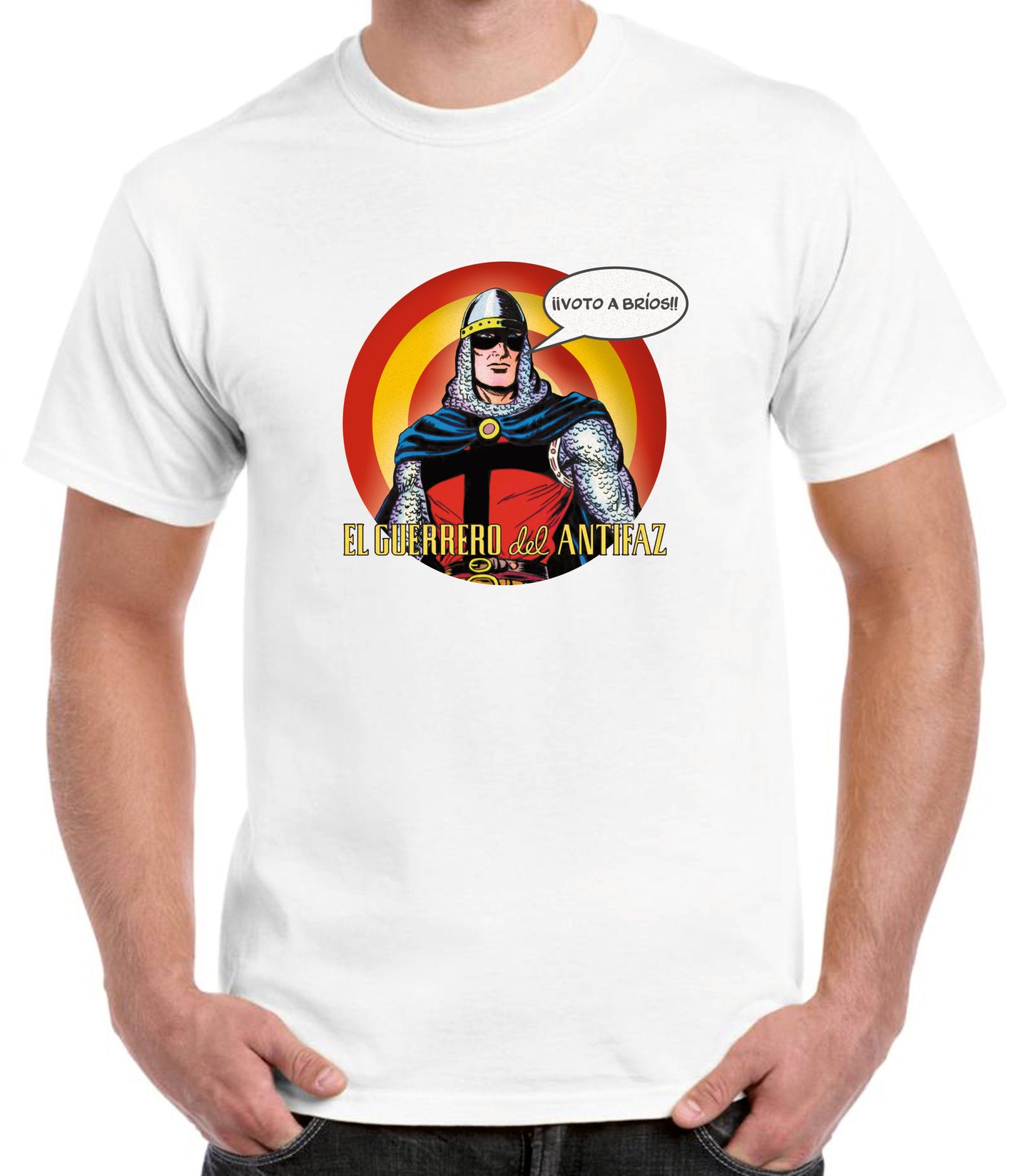 Camiseta escudo Guerrero del Antifaz.