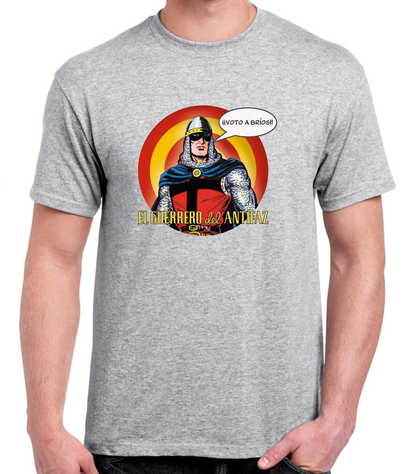 Camiseta escudo Guerrero del Antifaz.