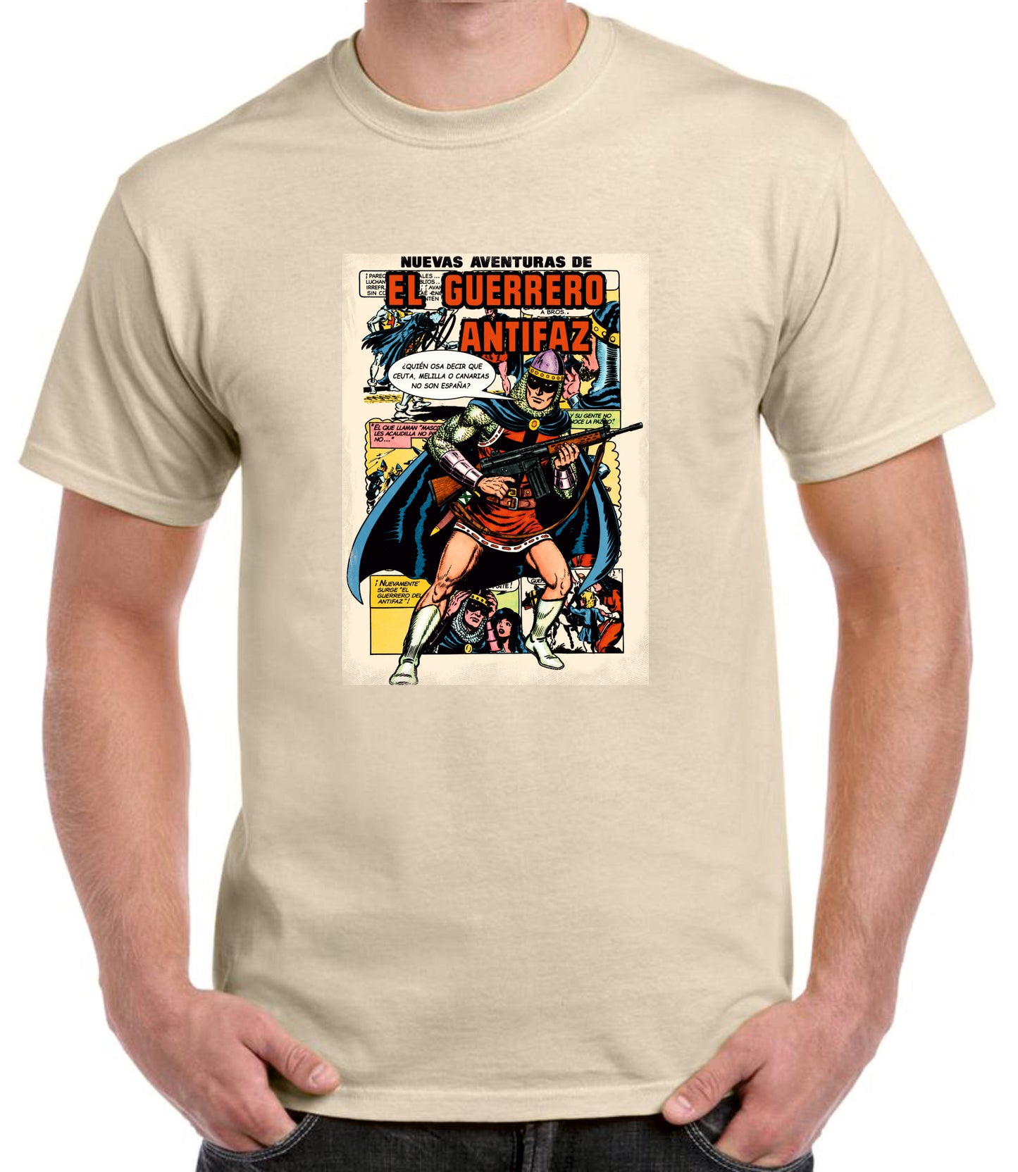 Camiseta Guerrero Antifaz- CETME.