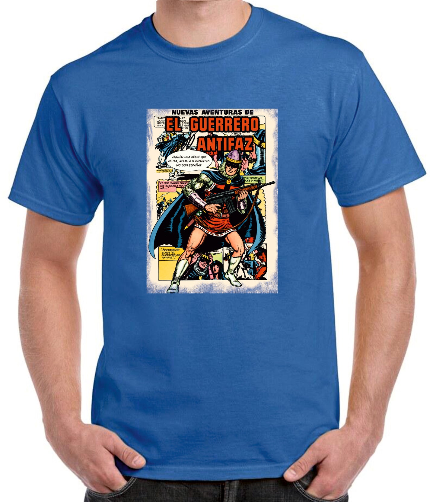 Camiseta Guerrero Antifaz- CETME.